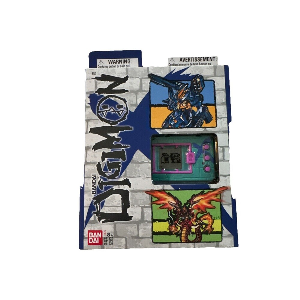Bandai Digimon X Tamagotchi Teal & Purple Color New